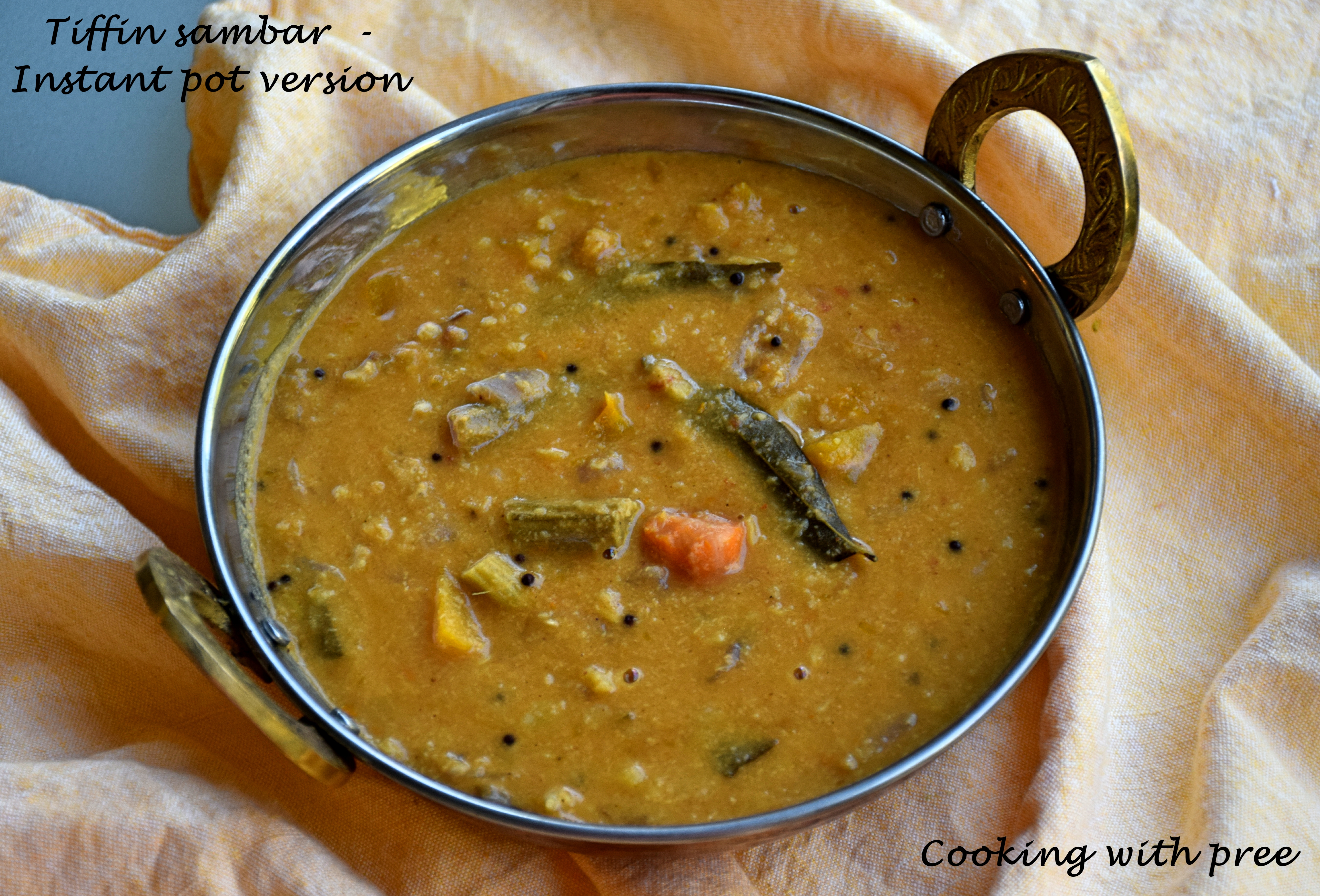 Sambar recipe instant pot new arrivals